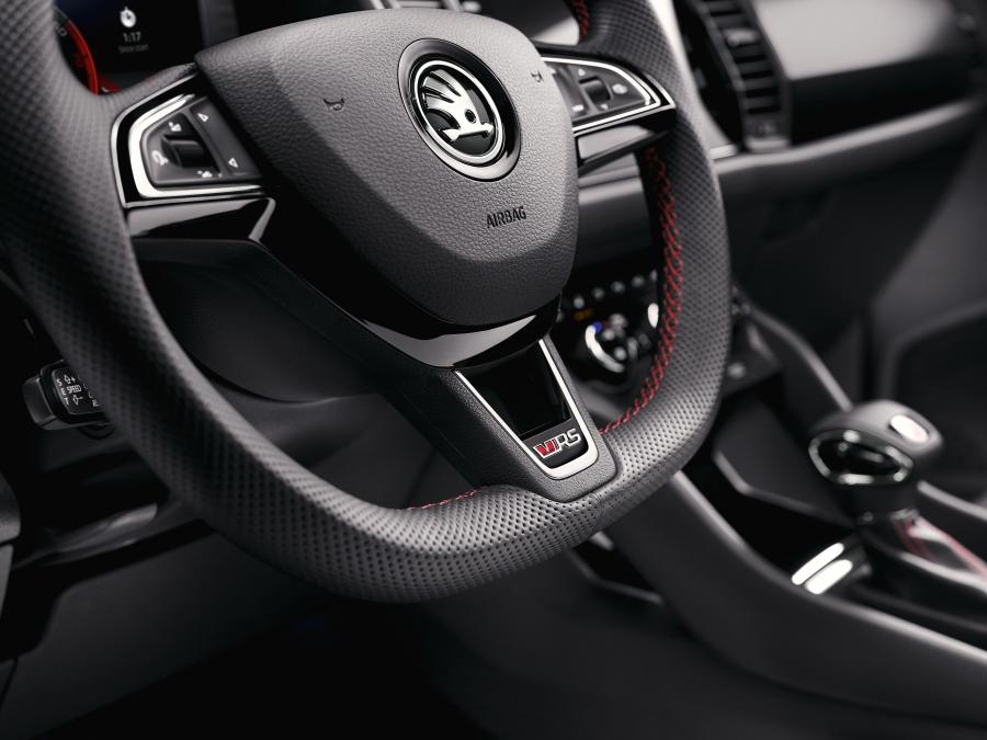 Детали интерьера Skoda Kodiaq RS 2019 года  (WW) (фото 27 из 159)